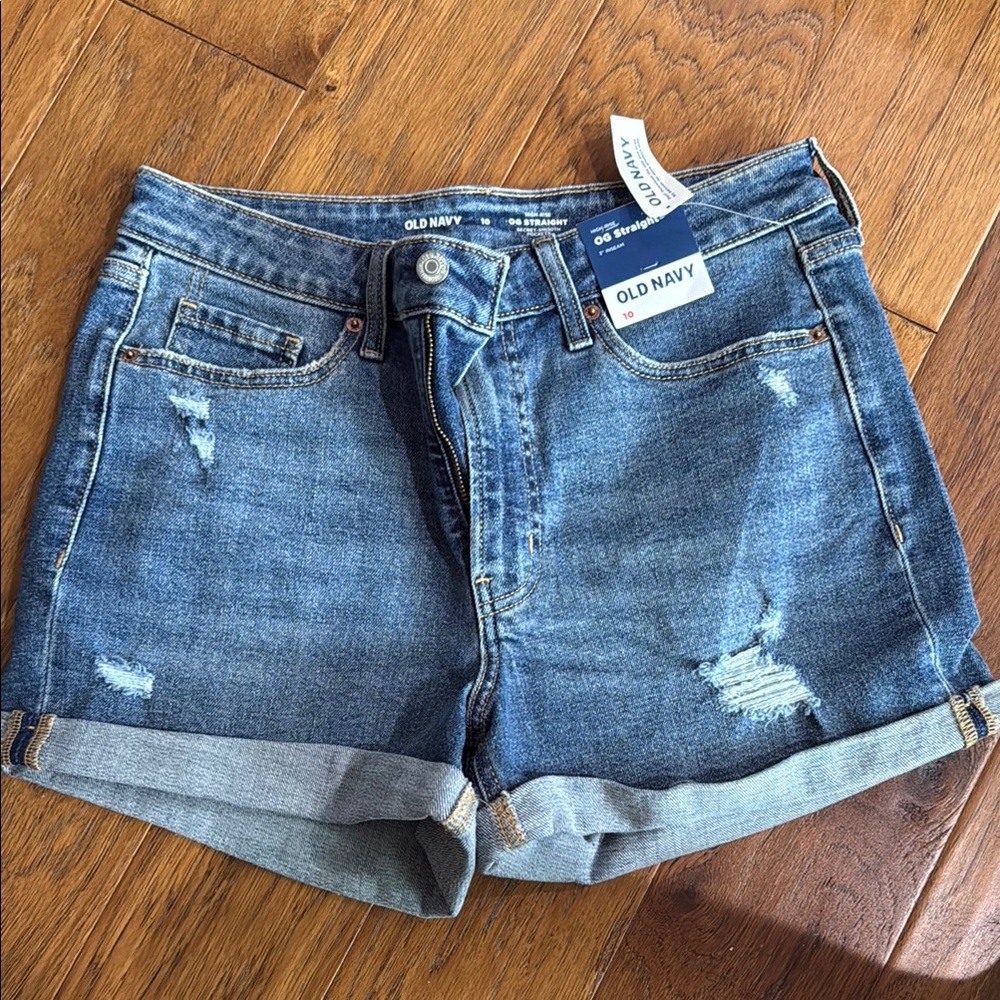 Old Navy Blue Jean Shorts Classic Style
